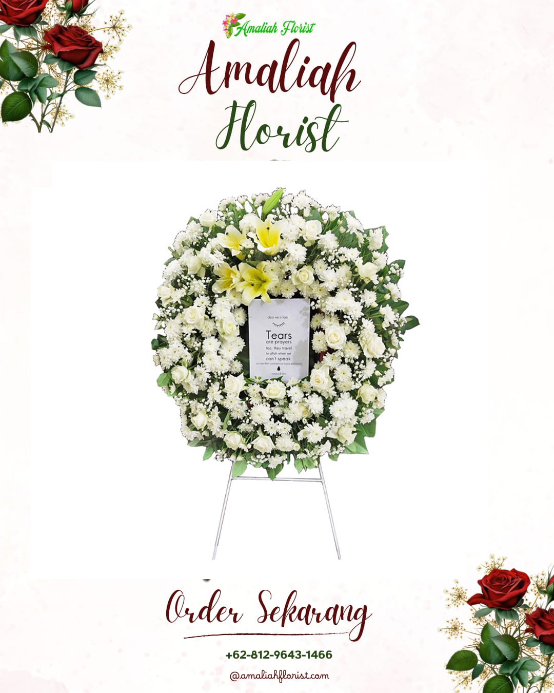 Krans Bunga Duka Tambelang